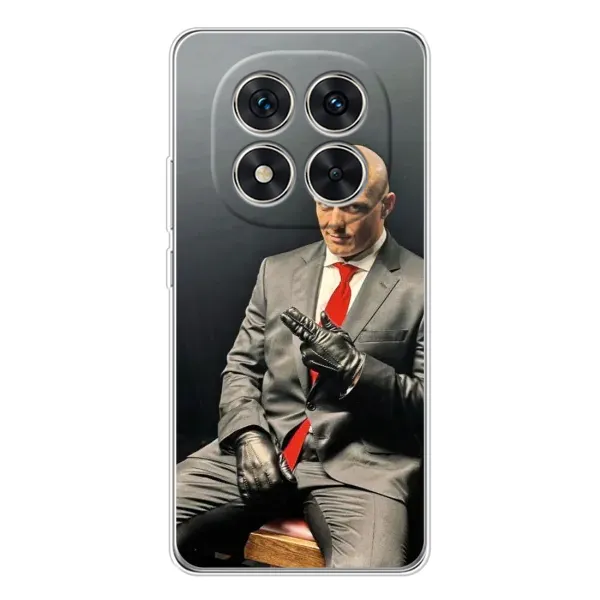 Чохол з принтом «Усик Hitman» для Xiaomi Redmi Note 14 Pro Plus