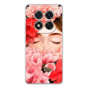 Чехлы (ART) Цветы на Xiaomi Redmi Note 14 Pro (VPrint) (Глаза в цветах)