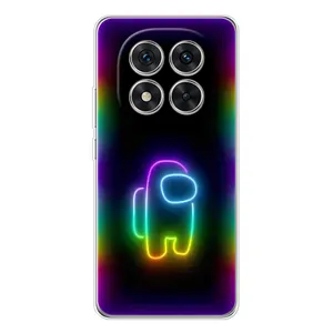 Чохли Амонг Ас для Xiaomi Redmi Note 14 Pro (AlphaPrint) (Яскравий скін)