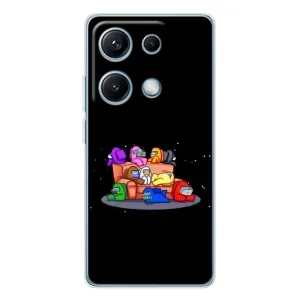 Чохли Амонг Ас для Xiaomi Redmi Note 14S (AlphaPrint) (Амонг-ас)