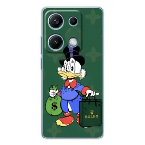 Чехлы для Xiaomi Redmi Note 14S - Скрудж МакДак Louis Vuitton (PREMIUMPrint) (Богатая Утка)