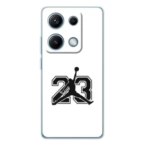 Чехлы для Xiaomi Redmi Note 14S - с картинкой JORDAN (AlphaPrint) (Jordan 23)