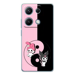 Чохол з кроликом Куромі на Xiaomi Redmi Note 14S (Куромі Інь Янь)