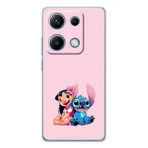 Чехол с принтом Стич на Xiaomi Redmi Note 14S (Лило и Стич)