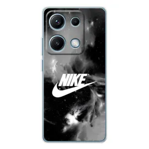 Чехол для Xiaomi Redmi Note 14S - с принтом Найк (AlphaPrint) (Лого Найк)