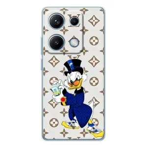 Чехлы для Xiaomi Redmi Note 14S - Скрудж МакДак Louis Vuitton (PREMIUMPrint) (Макдак на стиле)