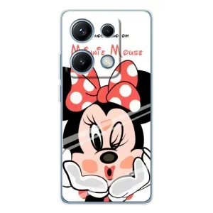 Эксклюзивный чехол для Xiaomi Redmi Note 14S (AlphaPrint - Мультяшные) (Маус Минни)