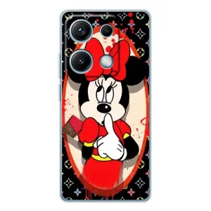 Чехол Disney Mouse Xiaomi Redmi Note 14S (PREMIUMPrint) (Минни Маус ЛВ)