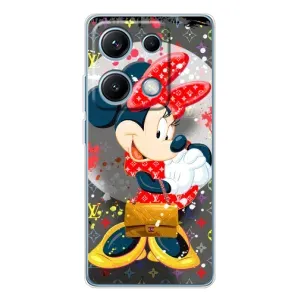 Чехол Disney Mouse Xiaomi Redmi Note 14S (PREMIUMPrint) (Minni с бантиком)
