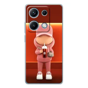 Крутые Чехлы Луи Виттон для Xiaomi Redmi Note 14S (AlphaPrint) (С Кофе)
