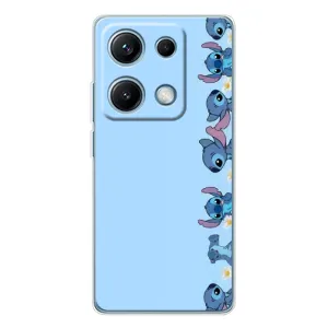 Чехол с принтом Стич на Xiaomi Redmi Note 14S (Стич фон)