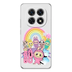 Чехол с Лабубу на Xiaomi Redmi Note 15 5G (Фон Лабубу)