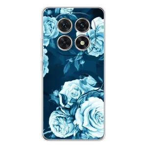 Чехлы (ART) Цветы на Xiaomi Redmi Note 15 5G (VPrint) (Голубые Бутоны)