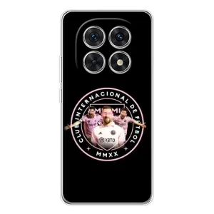 Чохли для Шьомуі Мі Redmi Ноте 15 5G - Лео Мессі Маямі (Мессі в лого)
