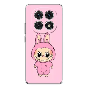 Чехол с Лабубу на Xiaomi Redmi Note 15 5G (Розовый Лабубу)