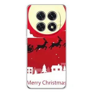 Різдвяні Чохли для Xiaomi Redmi Note 15 5G (VPrint) (Санта з оленями)
