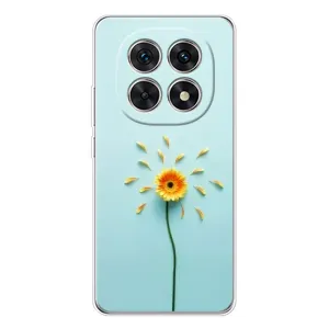 Чехлы с Цветами для Xiaomi Redmi Note 15 5G (VPrint) (Желтый цветок)