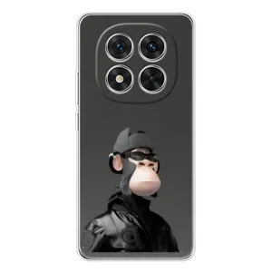 Чехлы с Обезьянами NFT для Xiaomi Redmi Note 15 Pro 5G (AlphaPrint) (стильная обезьяна NFT)