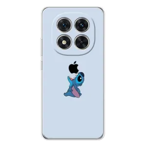 Чехол с принтом Стич на Xiaomi Redmi Note 15 Pro 5G (Stitch apple)