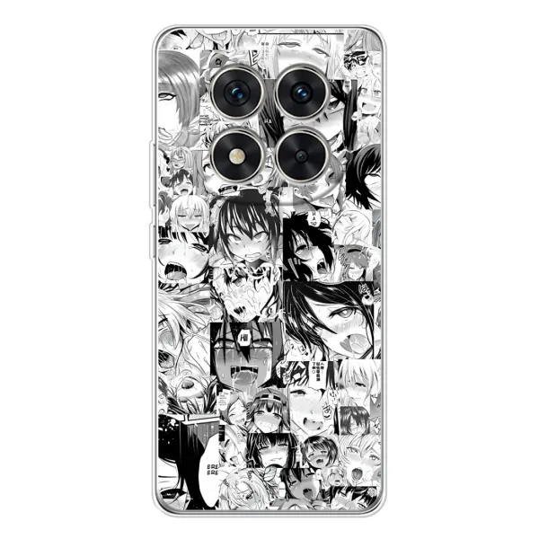 Чехол с принтом «Ahegao manga» для Xiaomi Redmi Note 15 Pro Plus Чехол с принтом «Ahegao manga» для Xiaomi Redmi Note 15 Pro Plus