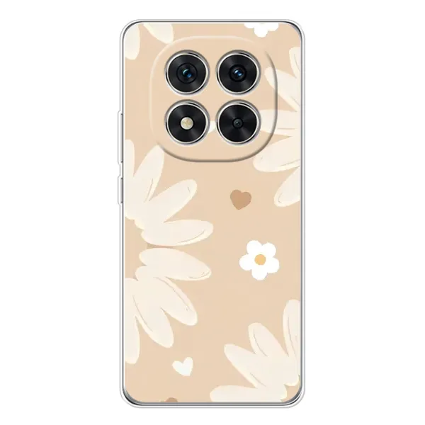 Чехол с принтом «Бежевые цветы» для Xiaomi Redmi Note 15 Pro Plus Чехол с принтом «Бежевые цветы» для Xiaomi Redmi Note 15 Pro Plus