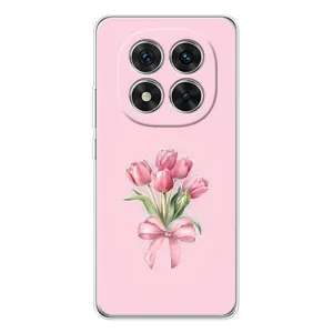 Чохол з розовим принтом для Xiaomi Redmi Note 15 Pro Plus (Букет квітів)