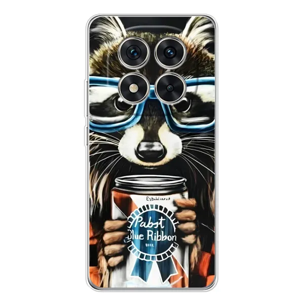Чехол с принтом «Енот с банкой» для Xiaomi Redmi Note 15 Pro Plus Чехол с принтом «Енот с банкой» для Xiaomi Redmi Note 15 Pro Plus