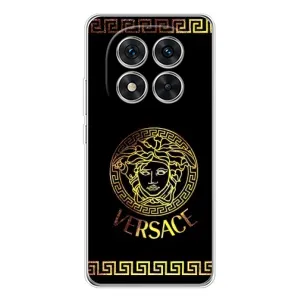 Чехлы VERSACE для Редми Нот 15 Про Плюс (PREMIUMPrint)