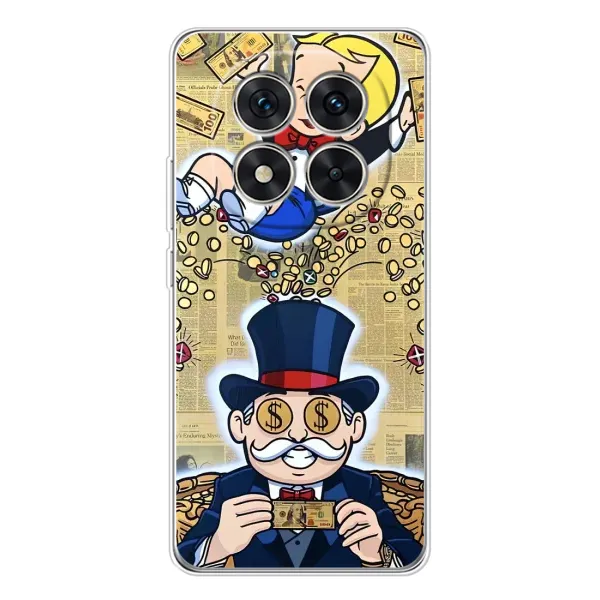 Чехол с принтом «Монополия Мен» для Xiaomi Redmi Note 15 Pro Plus Чехол с принтом «Монополия Мен» для Xiaomi Redmi Note 15 Pro Plus