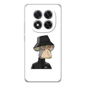 Чехлы с Обезьянами NFT для Xiaomi Redmi Note 15 Pro Plus (AlphaPrint) (обезьяна NFT Adidas)