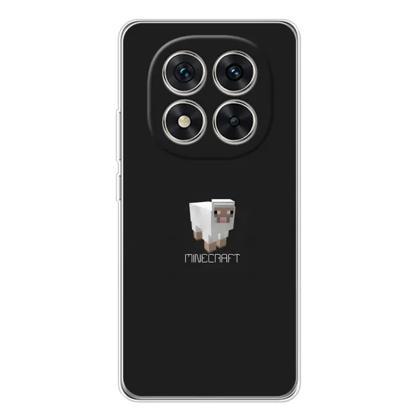 Чохол з принтом «Овечка Майнкрафт» для Xiaomi Redmi Note 15 Pro Plus