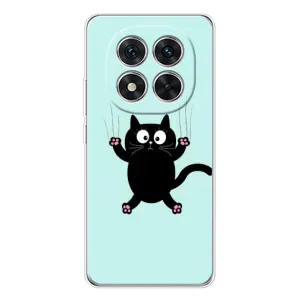 Чехол с принтом для Xiaomi Redmi Note 15 Pro Plus (AlphaPrint) Модные коты