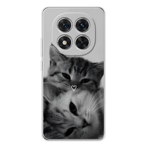Чохол з принтом «Пара котів» для Xiaomi Redmi Note 15 Pro Plus