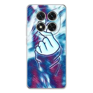 Чехол с принтом для Xiaomi Redmi Note 15 Pro Plus (AlphaPrint - Знак сердечка)