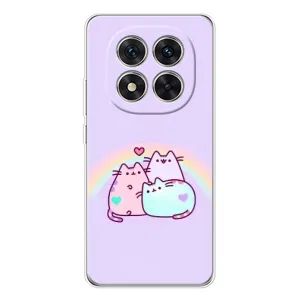 Чехол с принтом «Радужные котики» для Xiaomi Redmi Note 15 Pro Plus