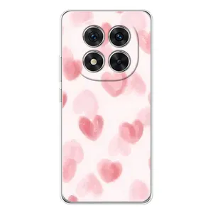 Чохол з розовим принтом для Xiaomi Redmi Note 15 Pro Plus (Рожеві сердечки)