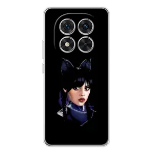 Чохли Венсдей на Xiaomi Redmi Note 15 Pro Plus Уенсдей (AlphaPrint) (серйозна Венздей)
