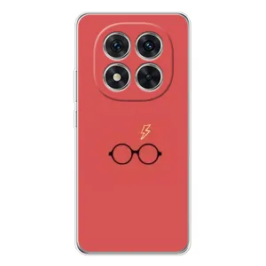Чехол с принтом «шрам и очки» для Xiaomi Redmi Note 15 Pro Plus