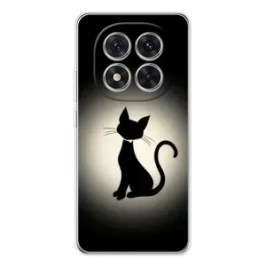 Чехол с принтом «Силуэт котика» для Xiaomi Redmi Note 15 Pro Plus