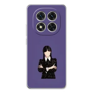 Чохли Венсдей на Xiaomi Redmi Note 15 Pro Plus Уенсдей (AlphaPrint) (Венздей у чорному)