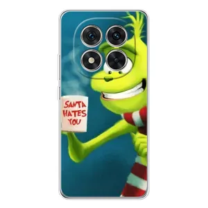 Рождественские Чехлы для Xiaomi Redmi Note 15 Pro Plus (VPrint) (Зеленый Гринч)