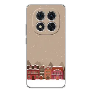 Новорічні, Святкові Чохли для Xiaomi Redmi Note 15 Pro Plus - 2024 год (Зимове місто)