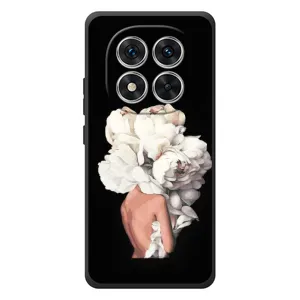 Чехлы (ART) Цветы на Xiaomi Redmi Note 15 Pro (VPrint) (Белые цветы)