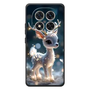 Яркий чехол для Xiaomi Redmi Note 15 Pro с Зимними Оленятами