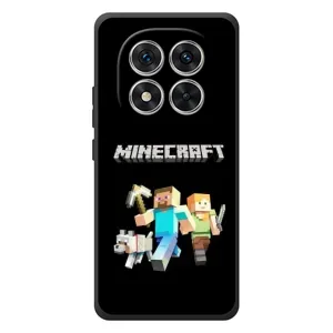 Чохол Майнкрафт на Xiaomi Redmi Note 15 Pro (AlphaPrint) Minecraft (герої Minecraft)
