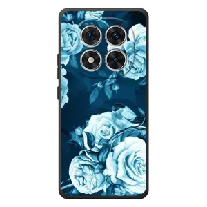 Чехлы (ART) Цветы на Xiaomi Redmi Note 15 Pro (VPrint) (Голубые Бутоны)