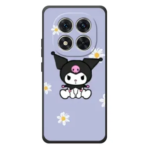 Чохол з кроликом Куромі на Xiaomi Redmi Note 15 Pro (Куромі в квітах)