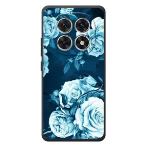 Чехлы (ART) Цветы на Xiaomi Redmi Note 15 (VPrint) (Голубые Бутоны)