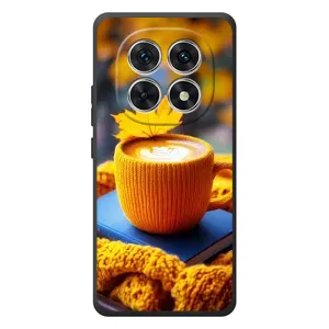Чехол с принтом «Кофе на желтом пледе» для Xiaomi Redmi Note 15