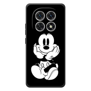 Эксклюзивный чехол для Xiaomi Redmi Note 15 (AlphaPrint - Мультяшные) (Микки на черном)